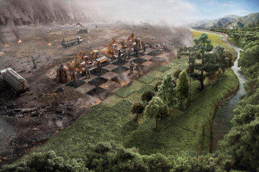 Asymmetric forces, unsuitable for attrition